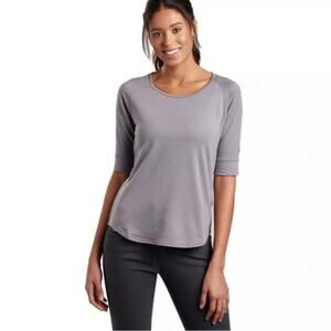 Kuhl Gray Rhea 1/2 Sleeve Top Sz.XS NWT